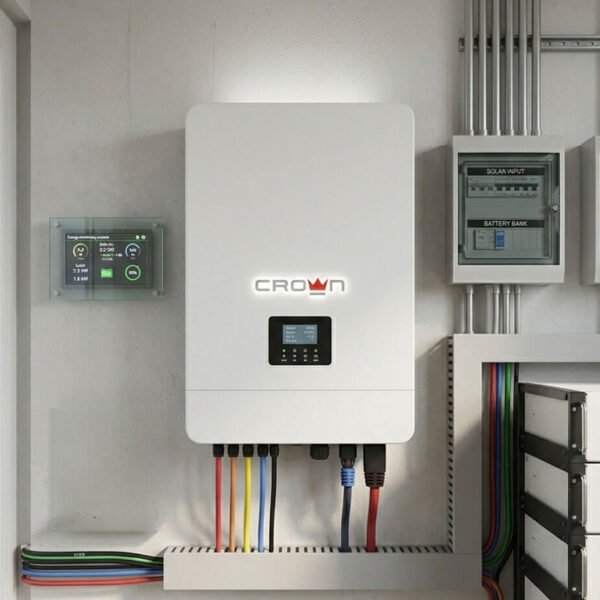 Batería LiFePO4 Crown Micro CMLB-51.2-100WM – 51.2 V / 100 Ah / 5120 Wh