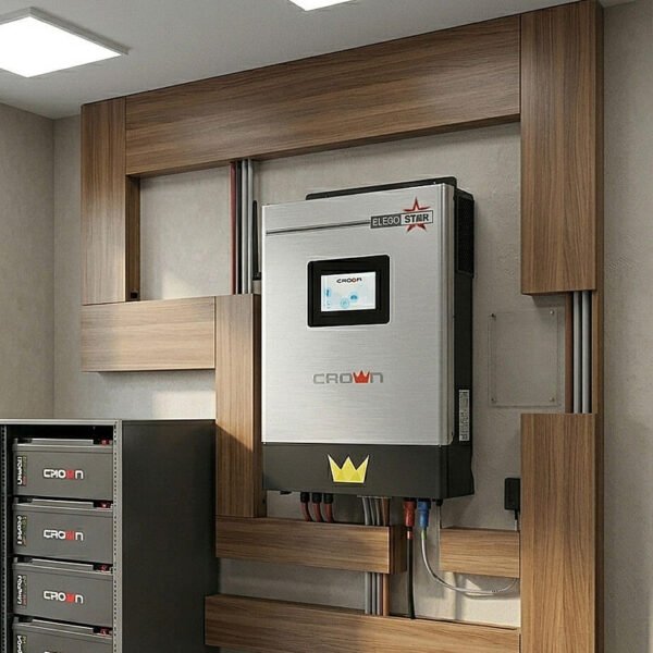 Inversor Híbrido Crown Micro ELEGO STAR 6 kW – Alta Gama / 48 V
